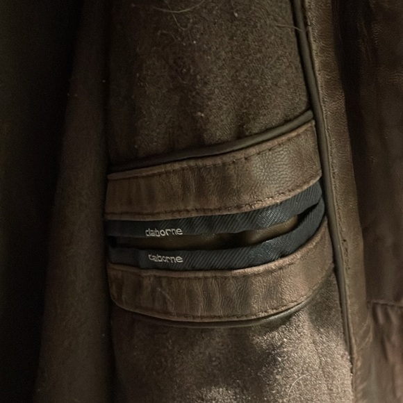 Classic Lambskin Brown Leather Jacket - Picture 4 of 5